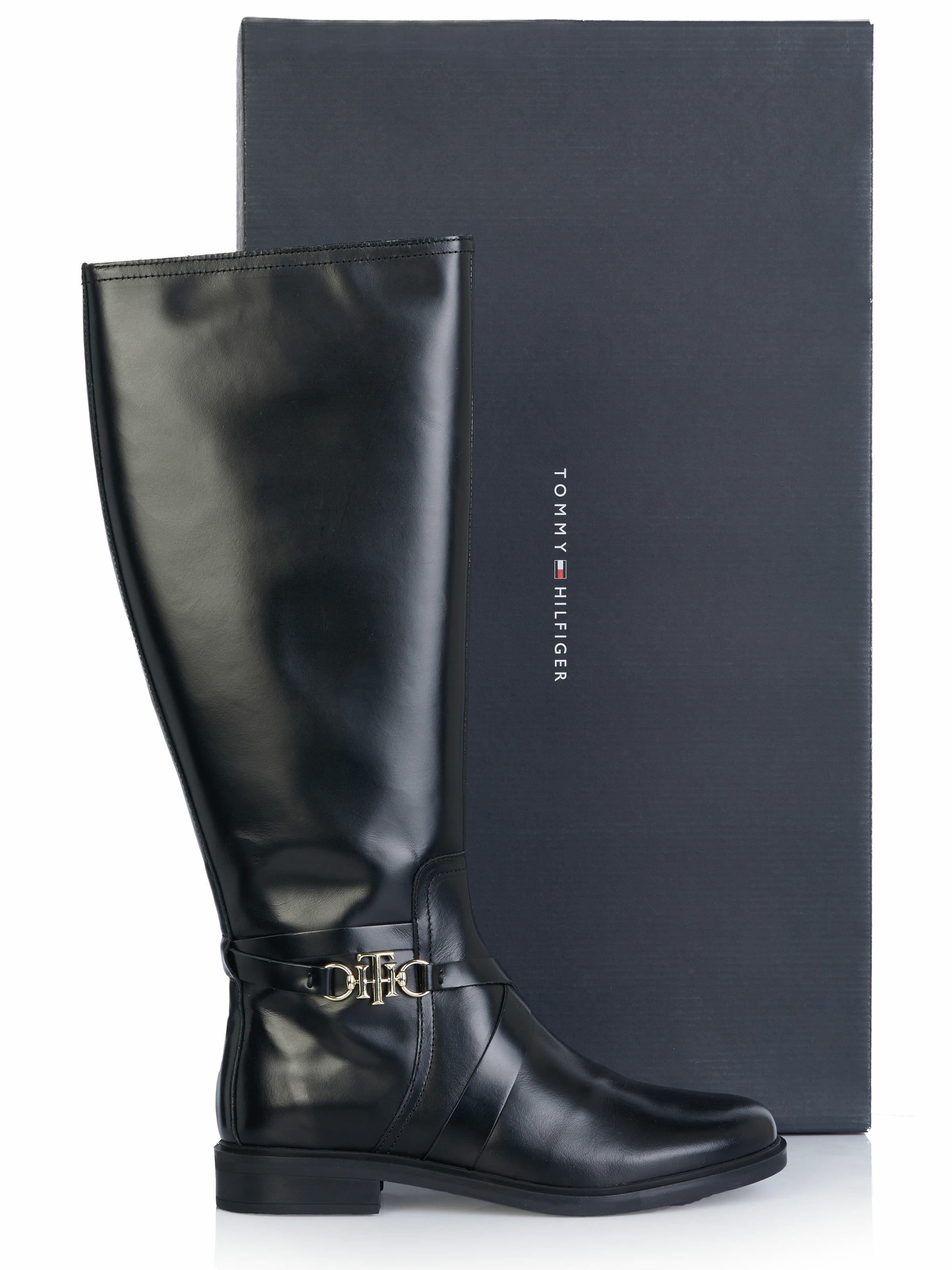 TOMMY HILFIGER Boot in Black