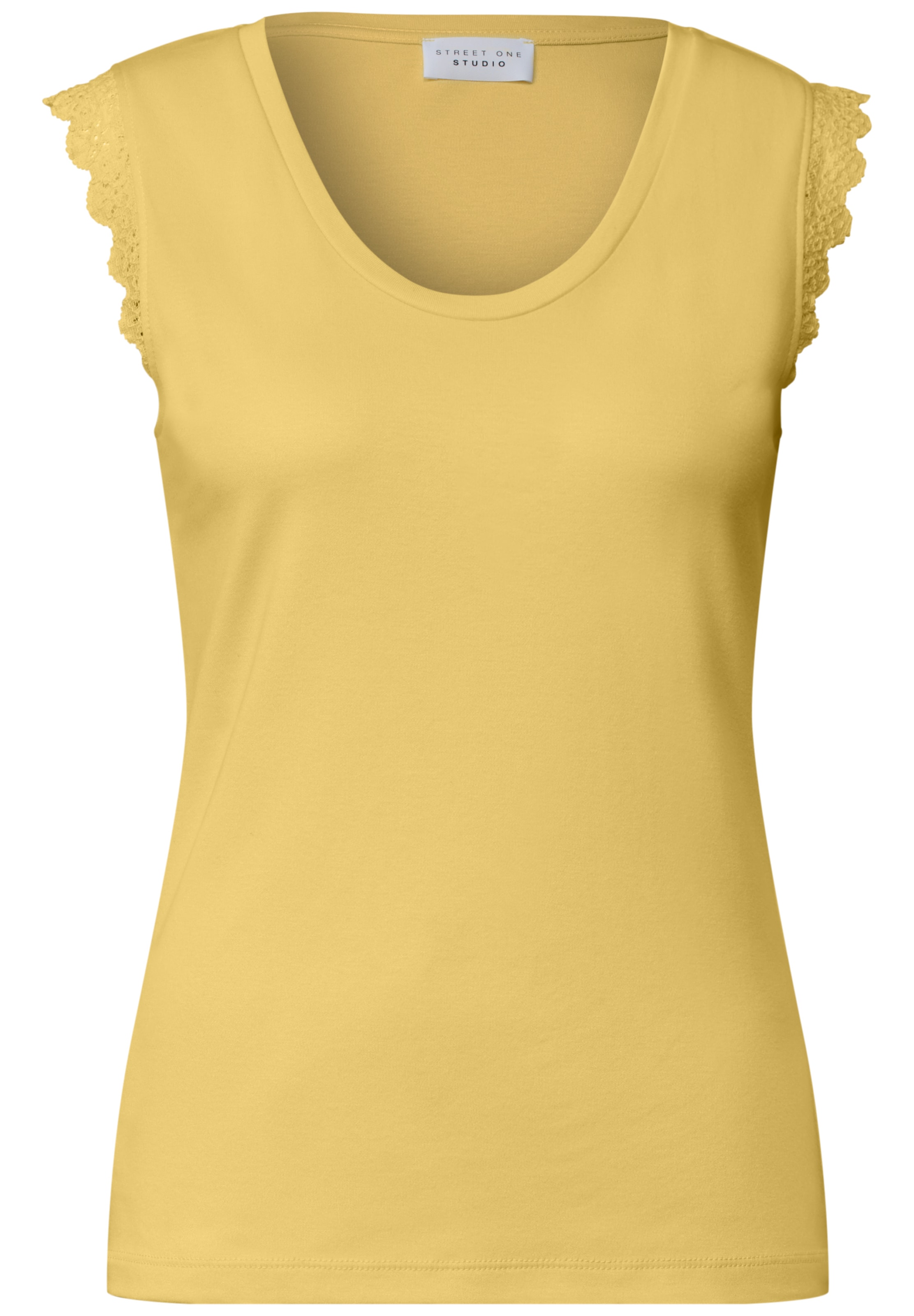 Street One Studio Shirt in Yellow: front
