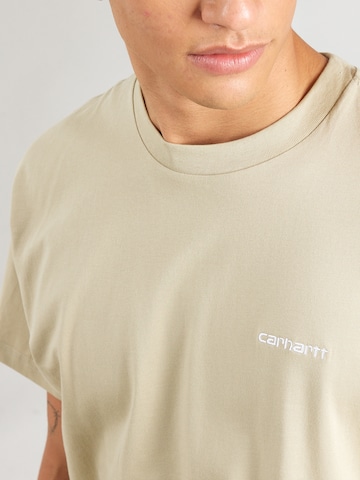 Carhartt WIP Tričko – béžová