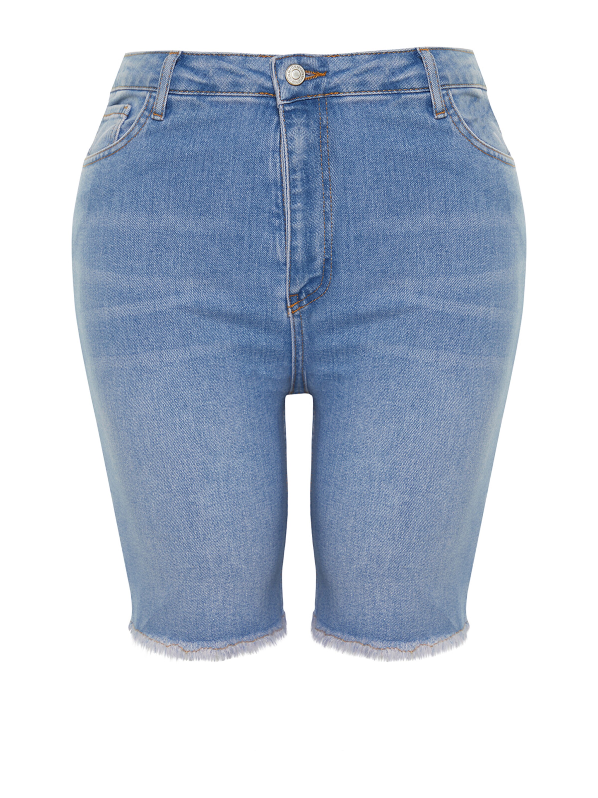 Regular Jean Trendyol Curve en bleu : devant