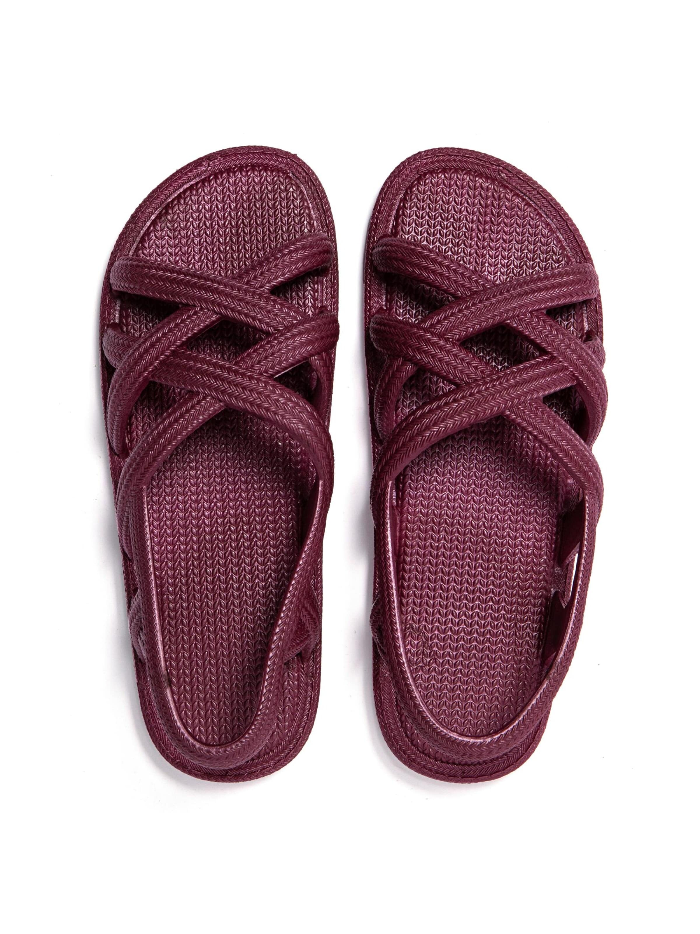 Sandales 'Ankara' Brasileras en rouge