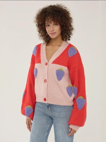 Hiccup Strickjacke in Rot