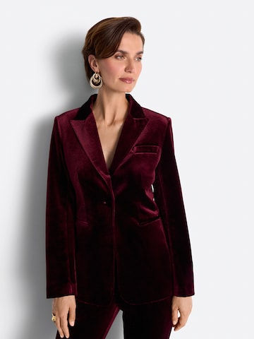 Blazer Rich & Royal en rouge : devant