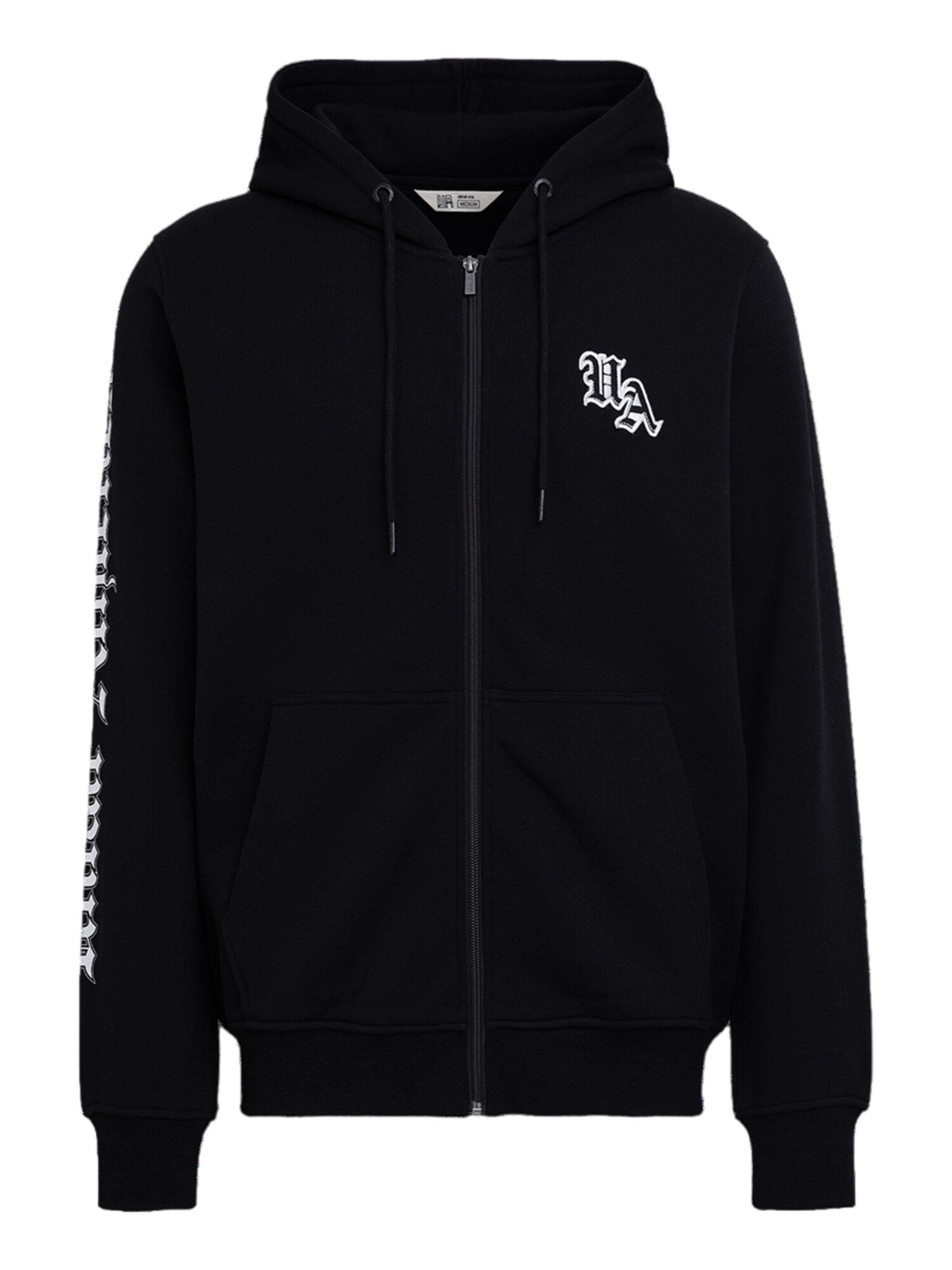 Unfair Athletics Sweatshirt 'Backyard' in Black: front