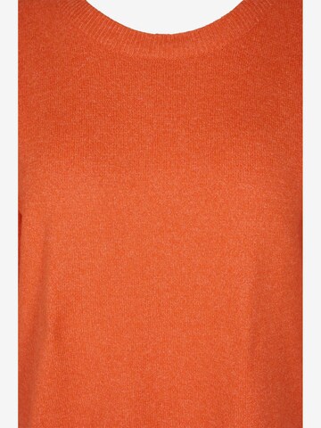 Zizzi Sweater in Orange