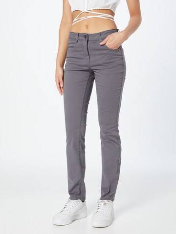 Slimfit Jeans 'Alexa' di TOM TAILOR in grigio: frontale