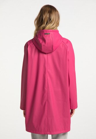 Schmuddelwedda Between-Seasons Coat in Pink