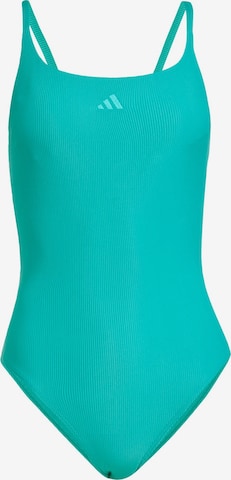 ADIDAS SPORTSWEAR - Bustier Traje de baño 'Iconisea' en verde: frente