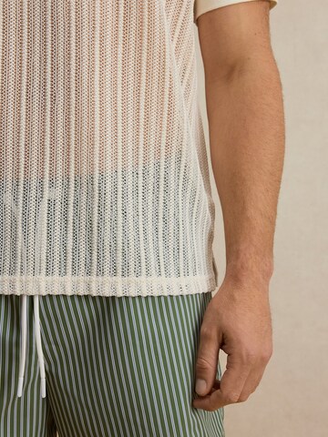 DAN FOX APPAREL Μπλουζάκι 'Hennes' σε μπεζ