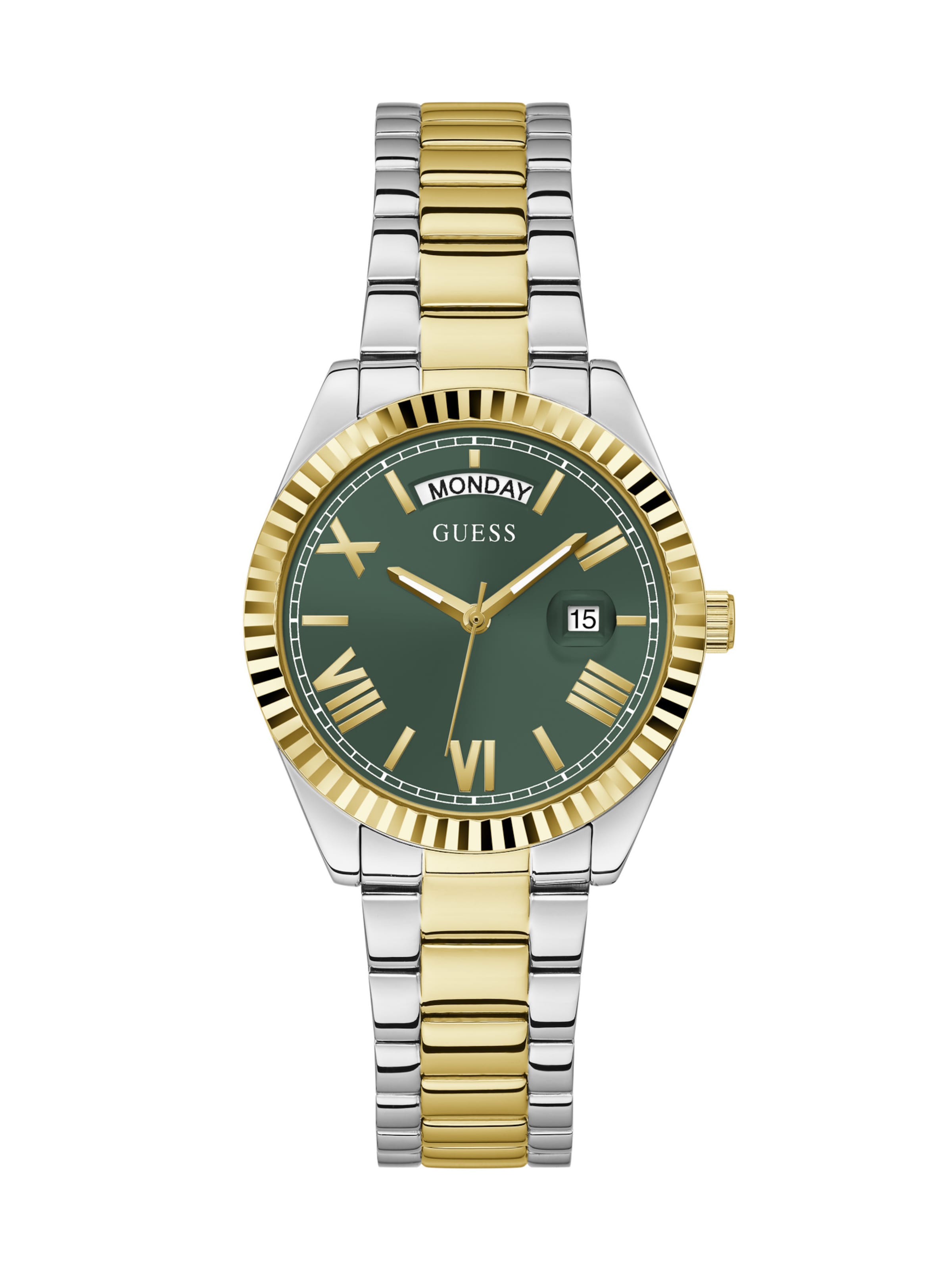 Guess horloge goud zilver hotsell