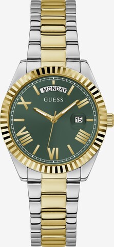 GUESS Analoog horloge ' LUNA ' in Goud: voorkant