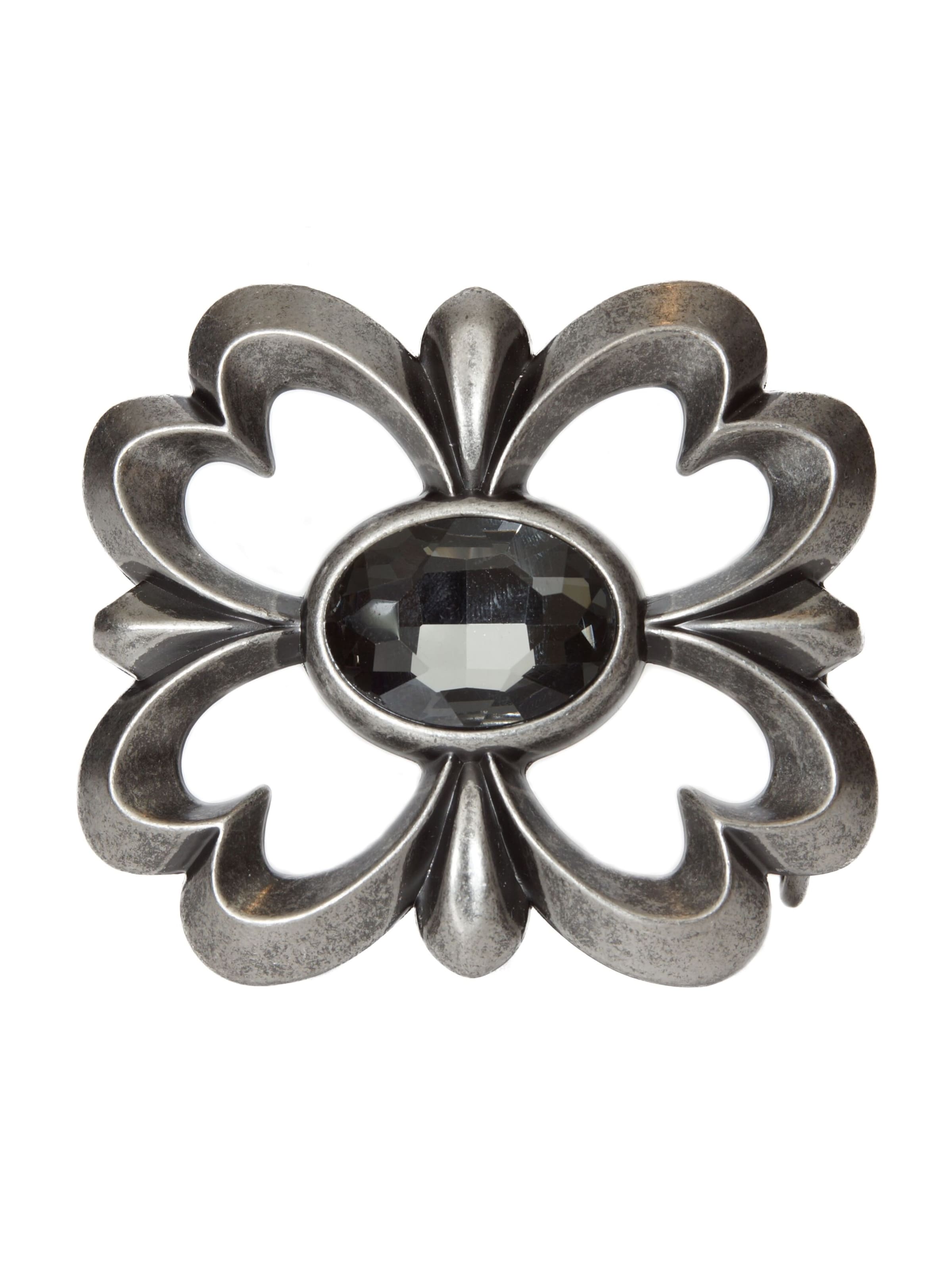 Pendentif BA98 en argent : devant