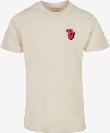 T-Shirt 'Tom And Jerry - Collegiate' ABSOLUTE CULT en beige : devant