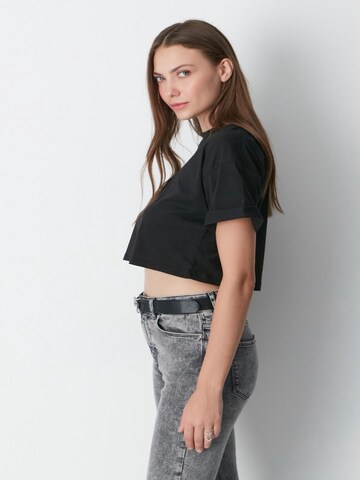 C&City T-Shirt in Schwarz