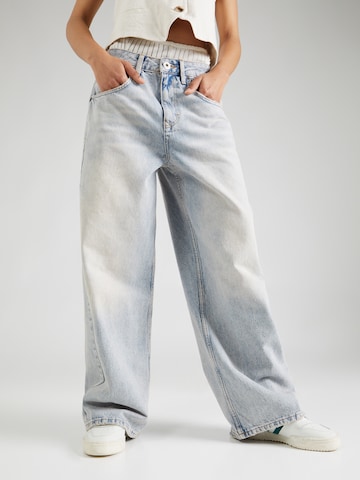 BDG Urban Outfitters Široke hlačnice Kavbojke 'JAYA' | modra barva: sprednja stran