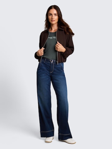 TOM TAILOR Wide leg Jeans 'LUNA' in Blauw