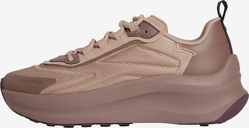 Baskets basses 'Volumax' Calvin Klein en rose : devant