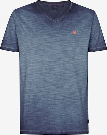 Petrol Industries T-Shirt in Blau: Vorderseite
