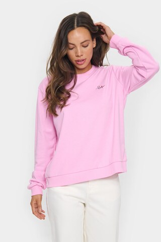 Sweat-shirt 'JettiSZ' SAINT TROPEZ en rose