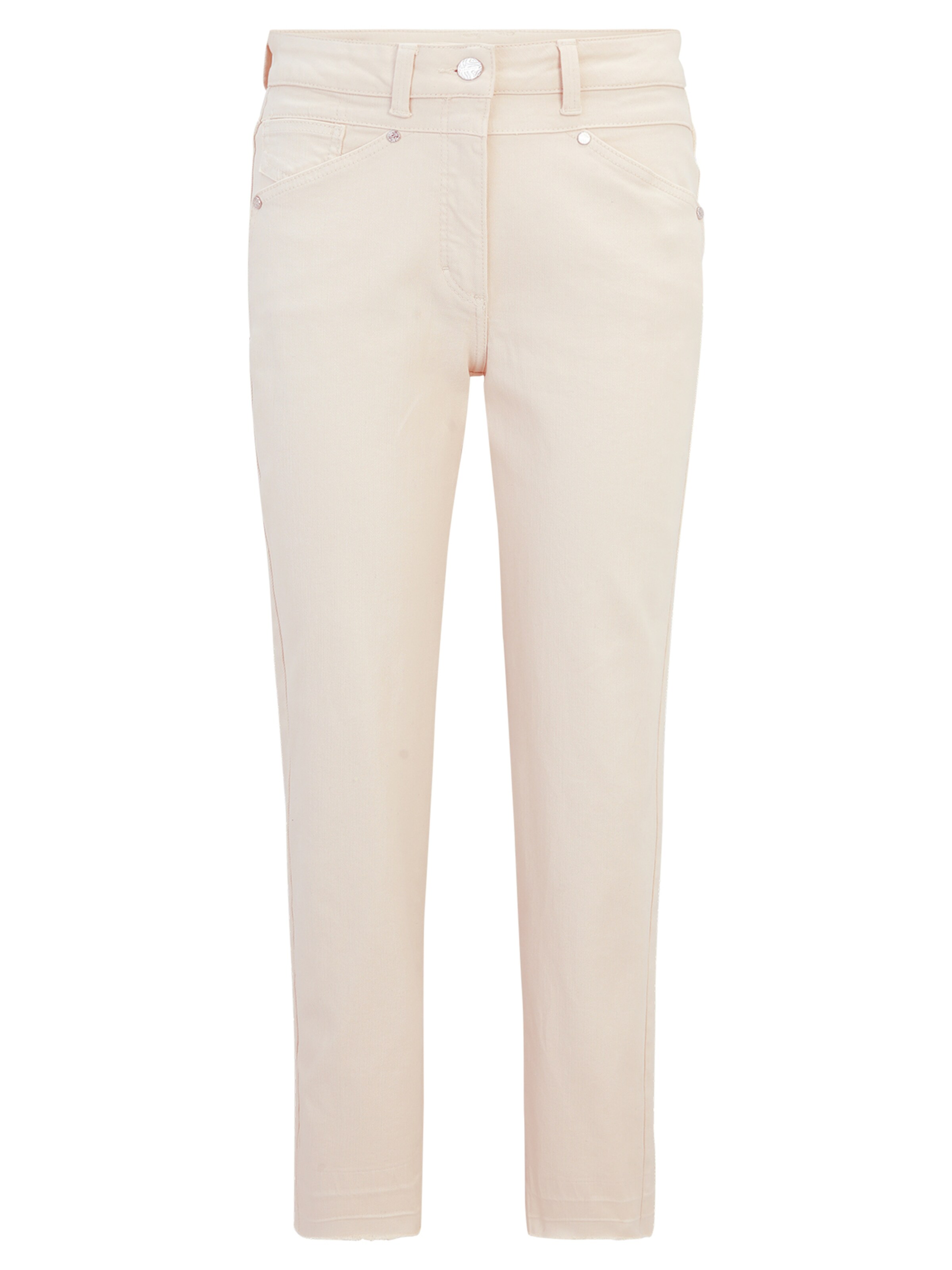 Slimfit Pantaloni di Betty Barclay in bianco: frontale