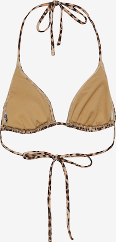 Triangle Hauts de bikini 'BAOMI' PIECES en marron