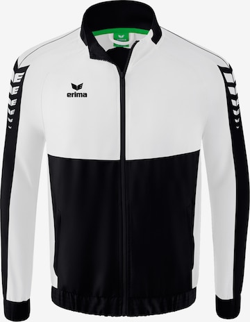 ERIMA Athletic Jacket in Black: front