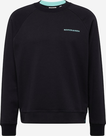 SCOTCH & SODA Sweatshirt in Schwarz: predná strana