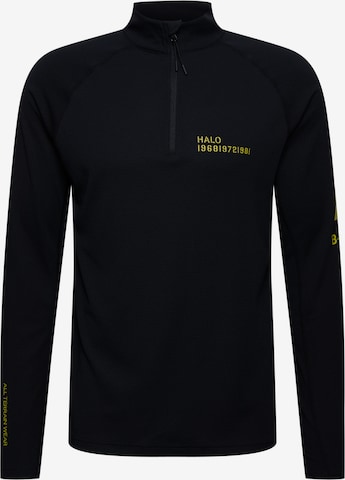 HALO Functioneel shirt in Zwart: voorkant