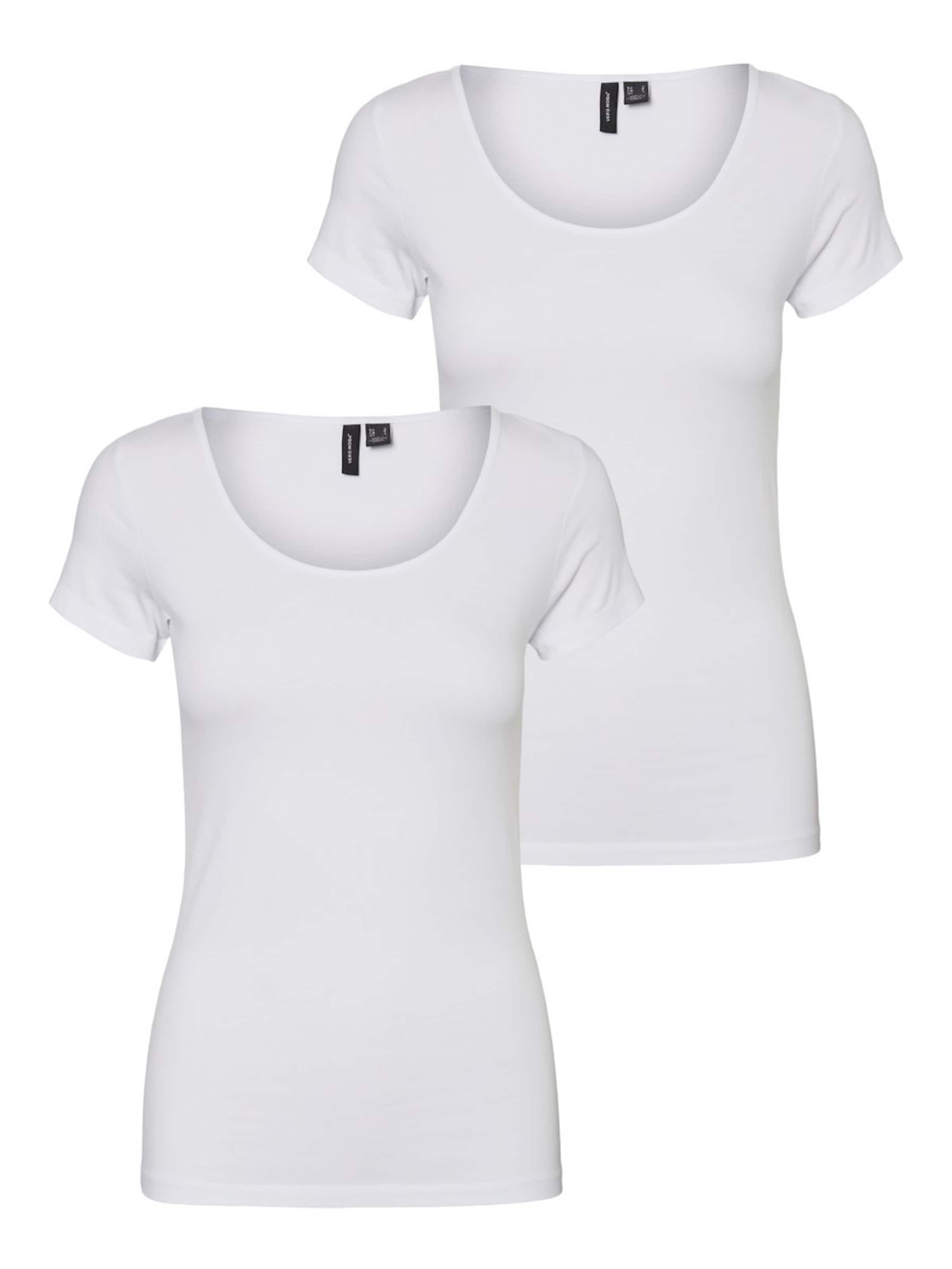 T-shirt VERO MODA en blanc : devant