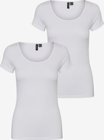 VERO MODA Shirt in Weiß: Vorderseite