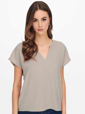 JDY Blouse in Grey: front