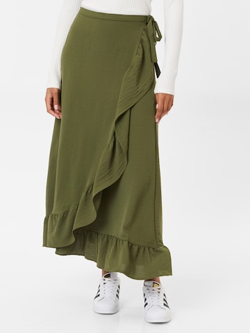 Trendyol - Falda en verde: frente