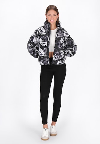 myMo ATHLSR Winterjas 'Athleisure' in Zwart