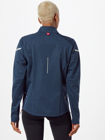 ASICS Sportsweatjacke in Blau