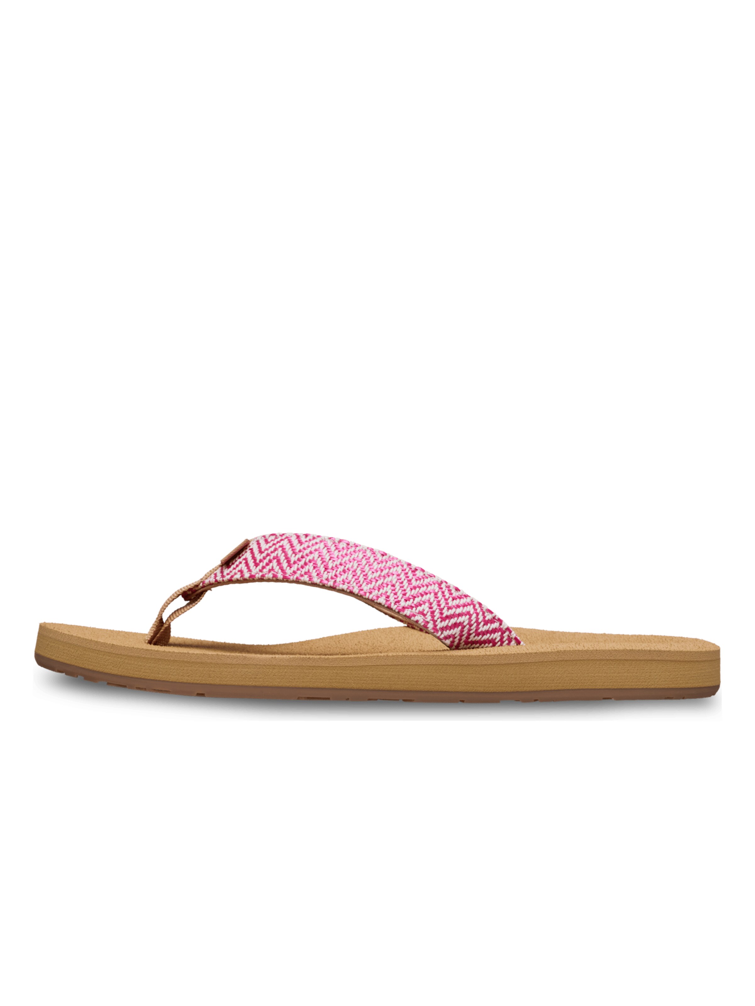 ROXY T-Bar Sandals 'Porto' in Pink: front