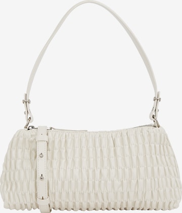 Sac bandoulière Calvin Klein Jeans en beige : devant