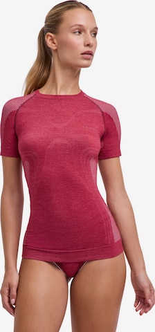 FALKE Base Layer in Red: front