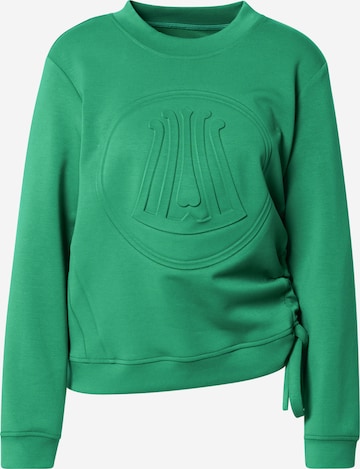 Herrlicher Sweatshirt in Green: front