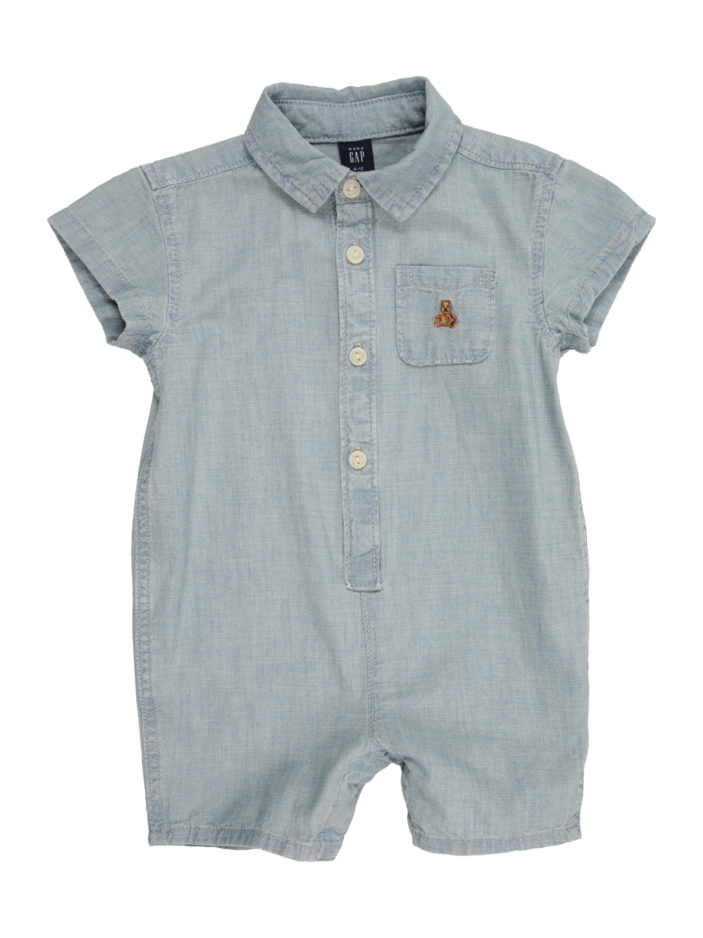 GAP Overall in Blauw: voorkant