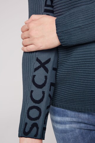 Pull-over Soccx en bleu