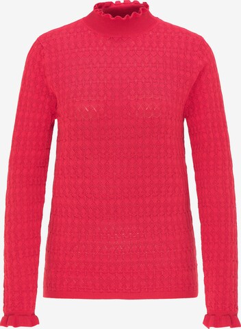 Pull-over faina en rose : devant