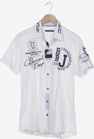 Redbridge Button Up Shirt in XXL in White: front