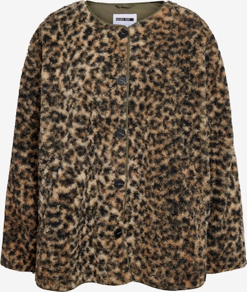 Noisy mayPrijelazna jakna 'NMFELINE' - bež boja: prednji dio