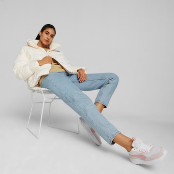 PUMA Athletic Jacket in Beige