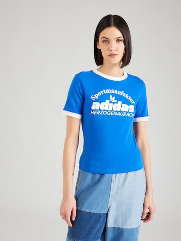 ADIDAS ORIGINALS T-Shirt 'RETRO GRX' in Blau: predná strana