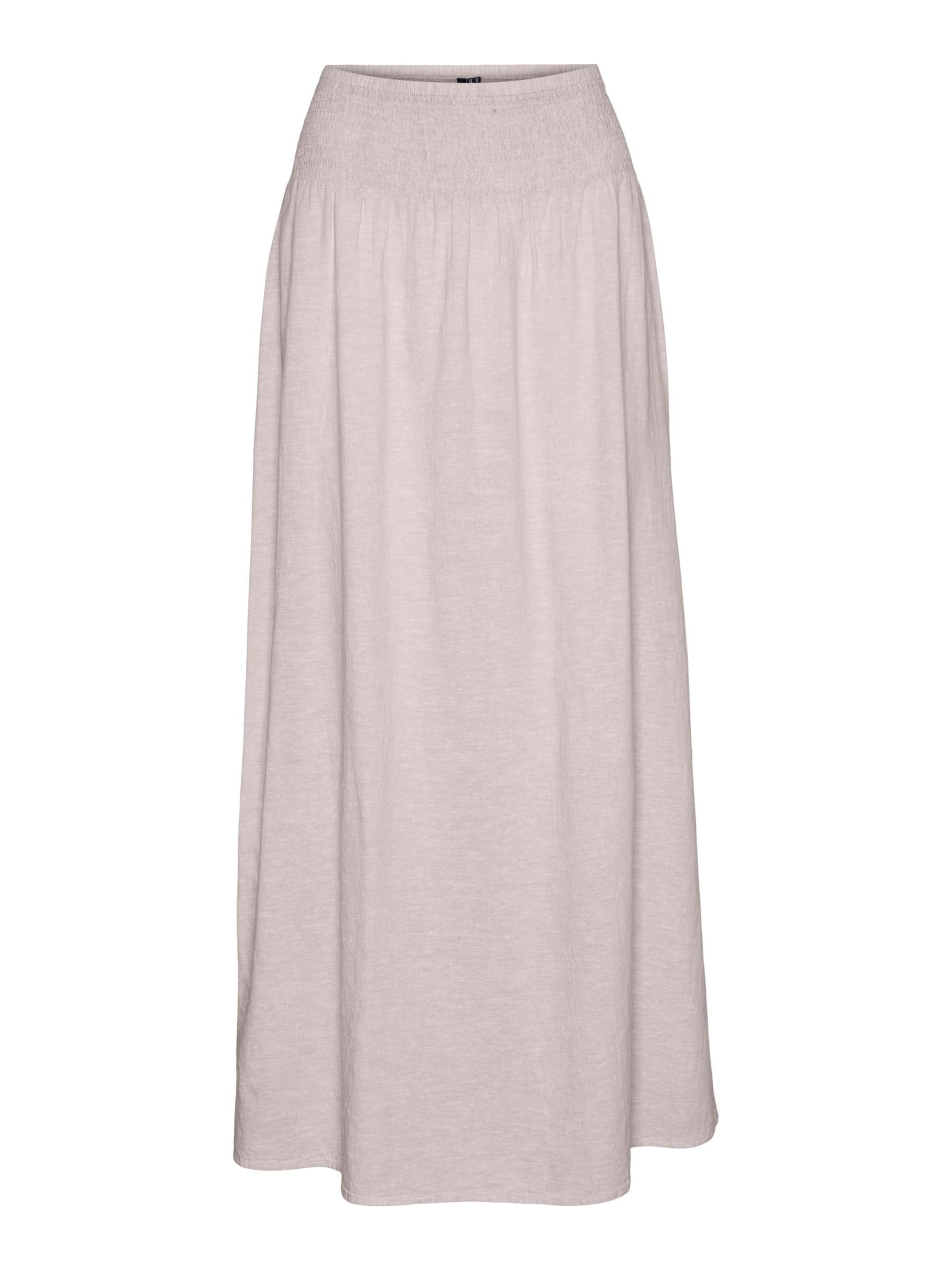 VERO MODA Rok 'LINN' in Grijs: voorkant