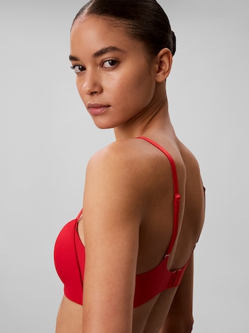 Triangle Soutien-gorge Calvin Klein Underwear en rouge