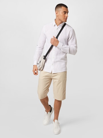 Regular Pantalon chino ESPRIT en beige