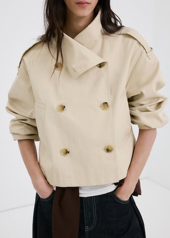 MANGO Between-Season Jacket 'Lipa' in Beige: front
