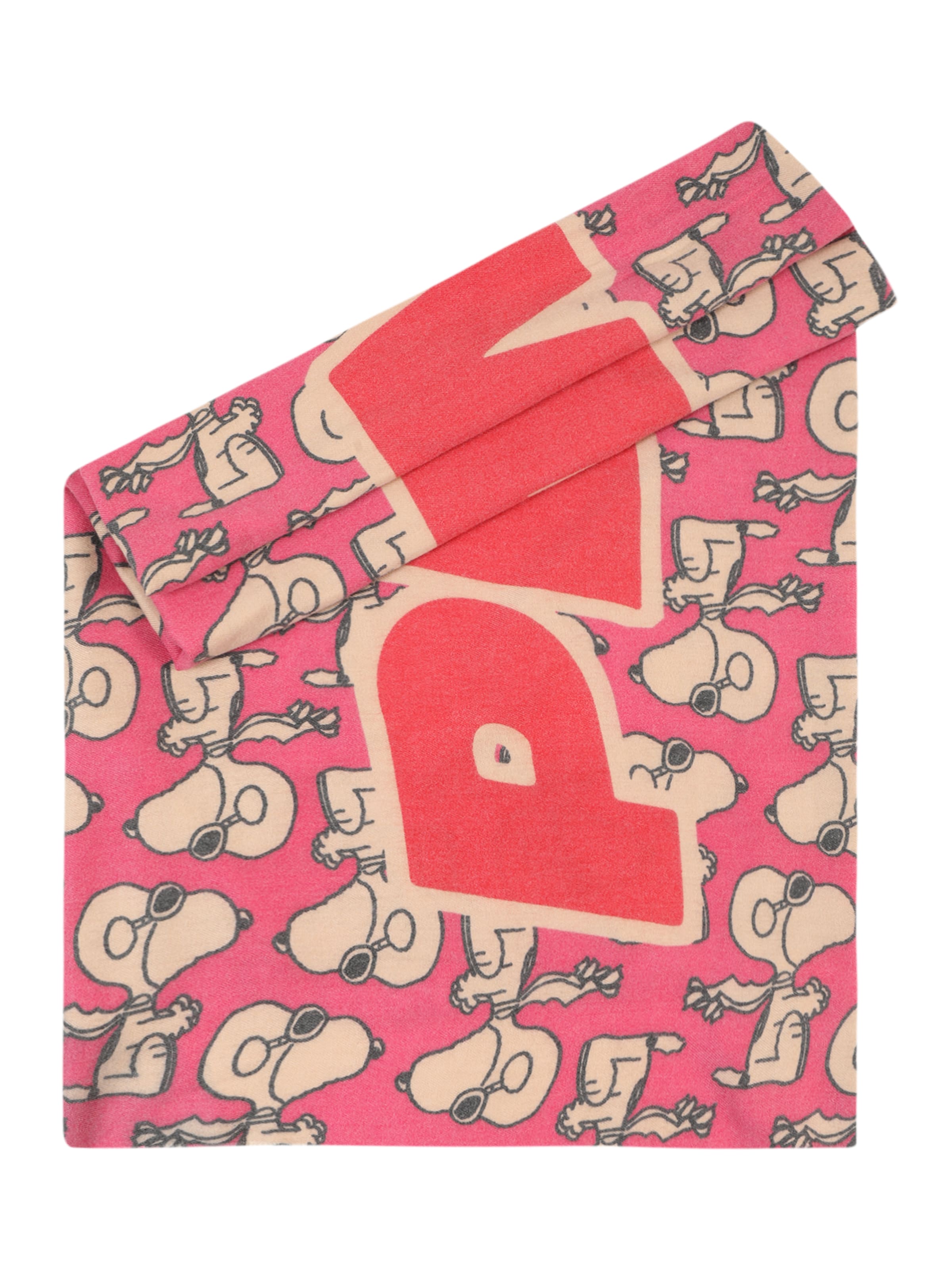 CODELLO Sjaal &#x27;PEANUTS&#x27; in Roze: voorkant